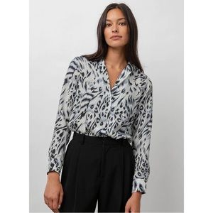 Rails Rebel Shirt in Snow Ivory - Size Small